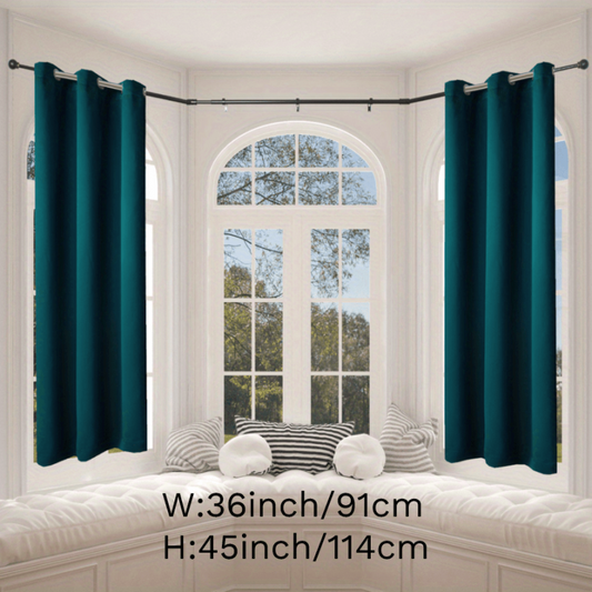 Blackout Curtain Thermal Insulated Noise Reducing Room Darkening