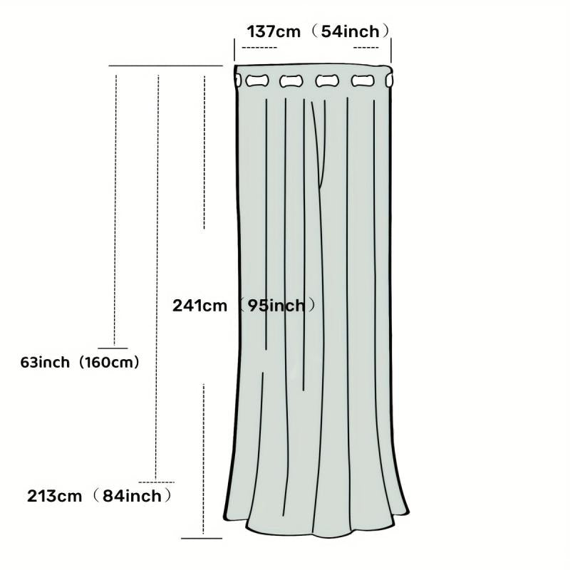Grommet Top Curtain for Home Decor - Stylish and Functional