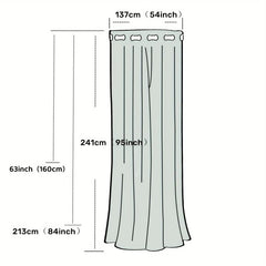 Grommet Top Curtain for Home Decor - Stylish and Functional