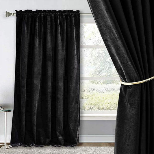 Velvet Curtain Home Decor