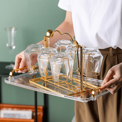 Candy Server Snack Tray with Handle