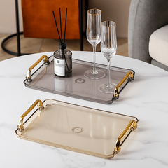Candy Server Snack Tray with Handle