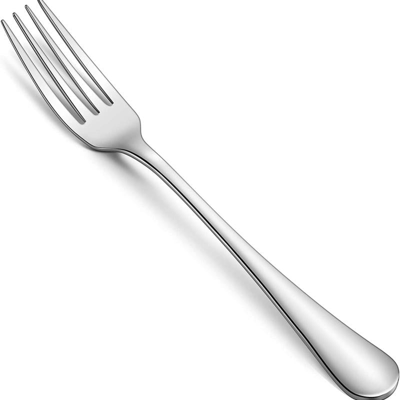 6pcs Stainless Steel Dinner Forks 8 Inches