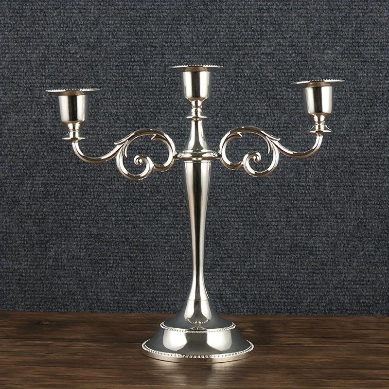 Bronze Candelabra Metal 5 arms Candle Holders