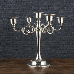 Bronze Candelabra Metal 5 arms Candle Holders