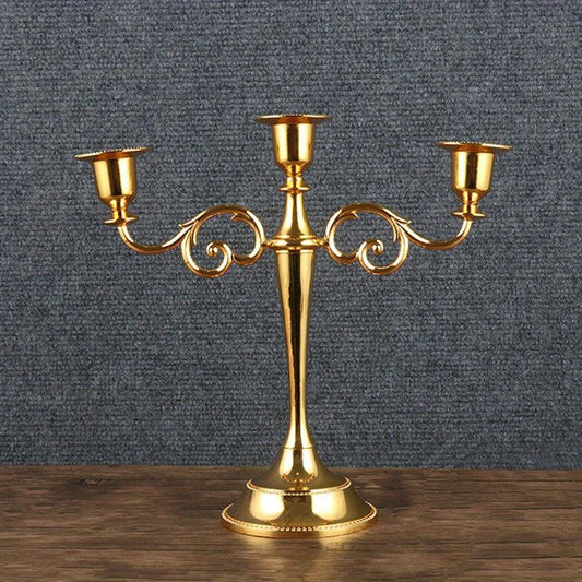 Bronze Candelabra Metal 5 arms Candle Holders