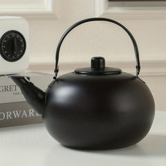 Stainless Steel Kettle with Long Strainer for Tea, Wine, Barbecue