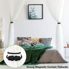 2pcs Magnetic Curtain Tieback Modern Curtain Holdback