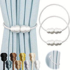 2pcs Magnetic Curtain Tieback Modern Curtain Holdback