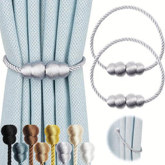 2pcs Magnetic Curtain Tieback Modern Curtain Holdback