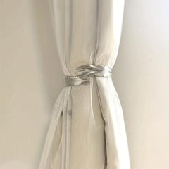 Adjustable Metal Feather Curtain Buckle for Home Decor