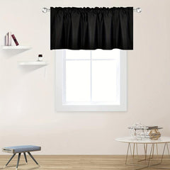 Short Blackout Curtain for Bedroom Kitchen Home Windows