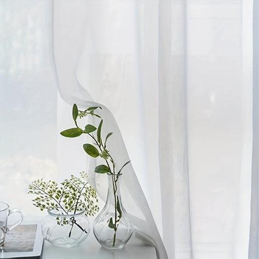 Modern Fresh Pastoral Polyester Curtain for Home Decoration