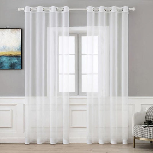 Modern Fresh Pastoral Polyester Curtain for Home Decoration