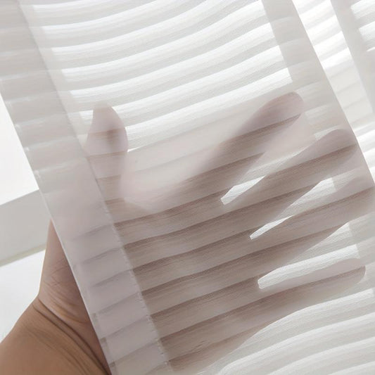 Translucent Sheer Curtain Modern Pastoral Style