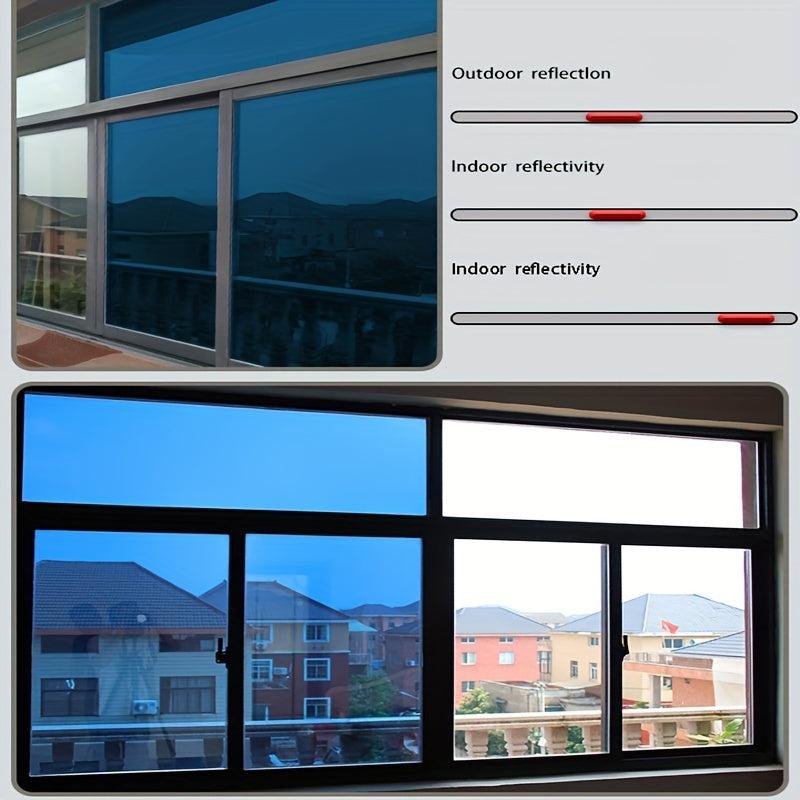 1PC Window Sticker Sunscreen Heat Insulation Anti UV Glass Film