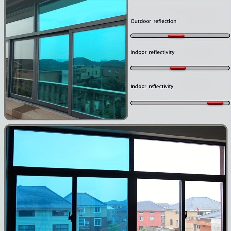 1PC Window Sticker Sunscreen Heat Insulation Anti UV Glass Film