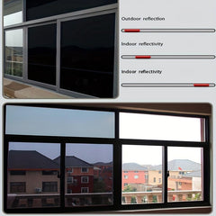 1PC Window Sticker Sunscreen Heat Insulation Anti UV Glass Film