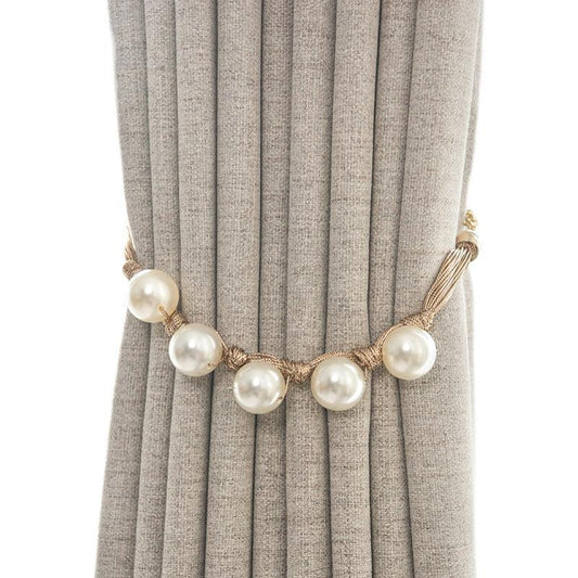 Faux Pearl Curtain Strap French Curtain Tieback