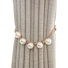 Faux Pearl Curtain Strap French Curtain Tieback