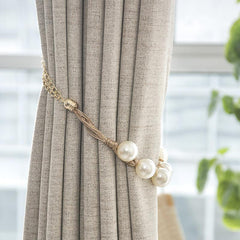Faux Pearl Curtain Strap French Curtain Tieback