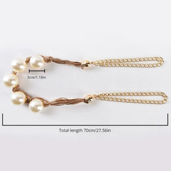 Faux Pearl Curtain Strap French Curtain Tieback