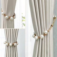 Faux Pearl Curtain Strap French Curtain Tieback