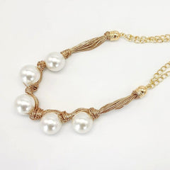 Faux Pearl Curtain Strap French Curtain Tieback