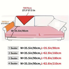Pastoral Flower Sofa Slipcover Universal Couch Cover Non Slip