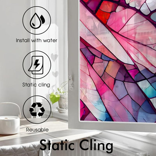 Printed Electrostatic Window Stickers - Semi Transparent