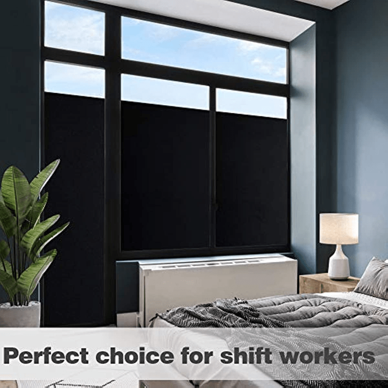 UV Blocking Blackout Window Film for Privacy and Darkening