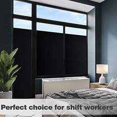 UV Blocking Blackout Window Film for Privacy and Darkening