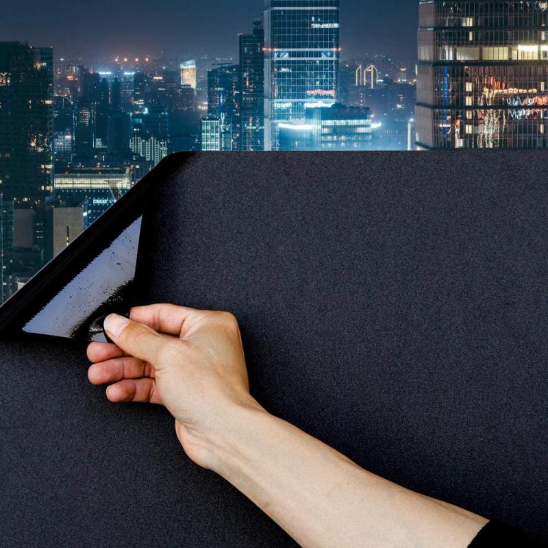UV Blocking Blackout Window Film for Privacy and Darkening