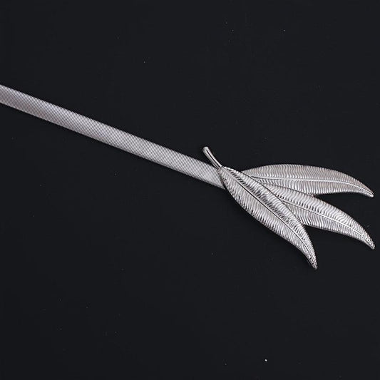 Leaf Metal Spring Curtain Buckle Holdback Home Decor