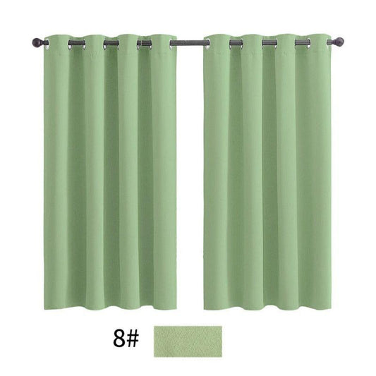 Blackout Grommet Insulated Curtains for Bedroom, Noise Reduction, 2 Panels