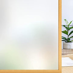 Frosted Privacy Film for Windows - Removable Glass Covering