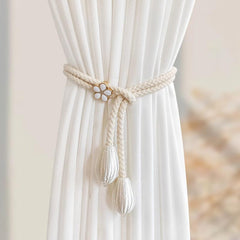 2pcs Modern Curtain Ties Handwoven Curtain Tieback