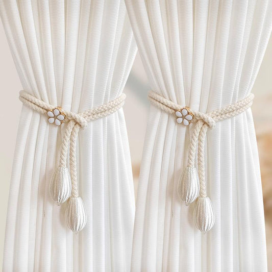 2pcs Modern Curtain Ties Handwoven Curtain Tieback