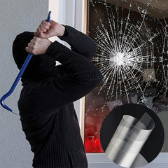 Clear Security Window Film Safety Shatterproof Glass Protective Vinyl