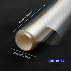 Clear Security Window Film Safety Shatterproof Glass Protective Vinyl
