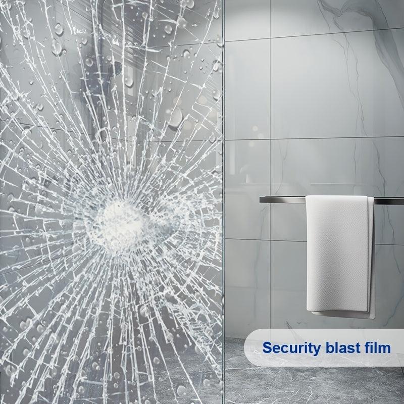 Clear Security Window Film Safety Shatterproof Glass Protective Vinyl