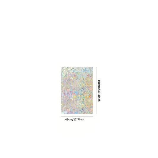 Geometric Pattern Frosted Window Film Privacy Sticker