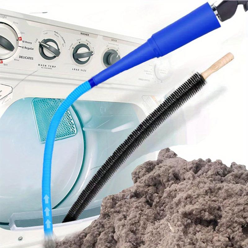 2pcs Dryer Air Cleaner Kit with Flexible Brush & Vacuum Attachment