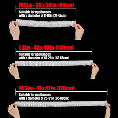 10pcs Disposable Dustproof Cover for Kitchen Appliances