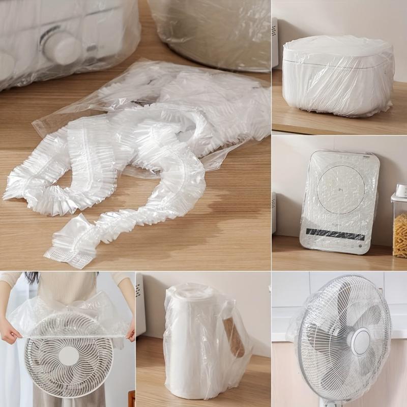 10pcs Disposable Dustproof Cover for Kitchen Appliances