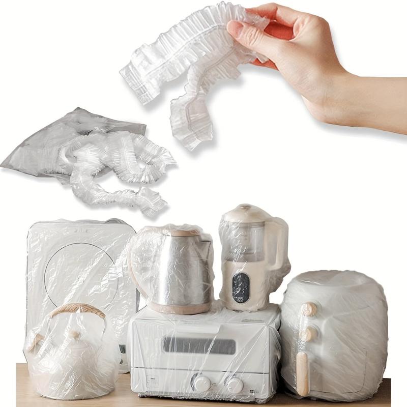 10pcs Disposable Dustproof Cover for Kitchen Appliances