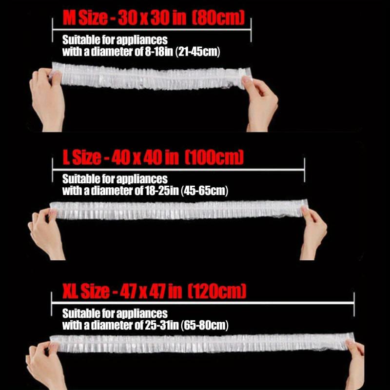 10pcs Disposable Dustproof Cover for Kitchen Appliances