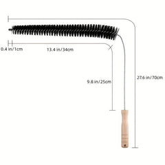 Dryer Vent Cleaner Kit Lint Remover Brush Flexible Refrigerator Coil Brush