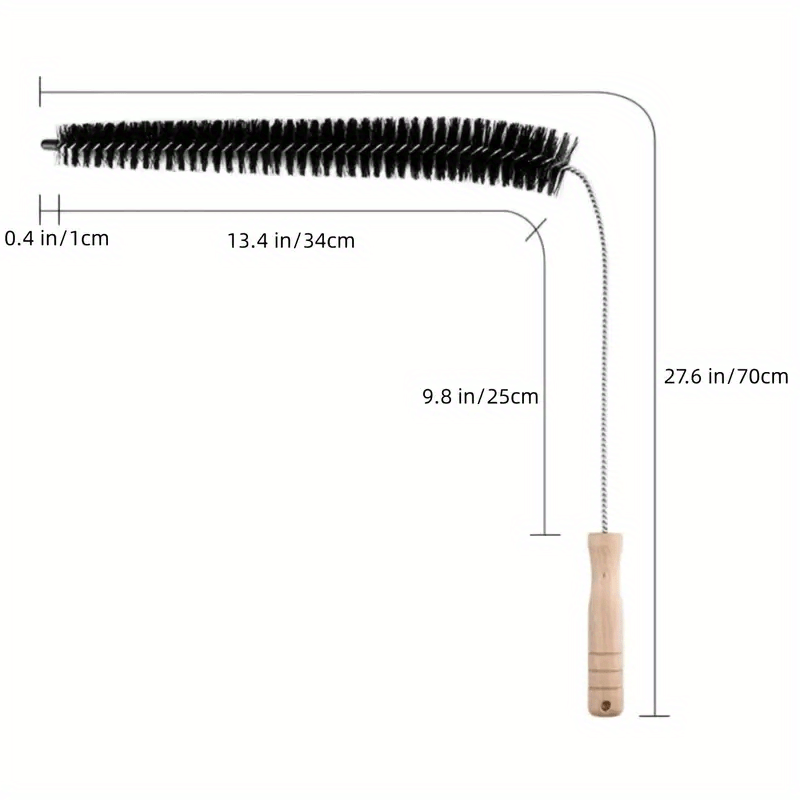 Dryer Vent Cleaner Kit Lint Remover Brush Flexible Refrigerator Coil Brush