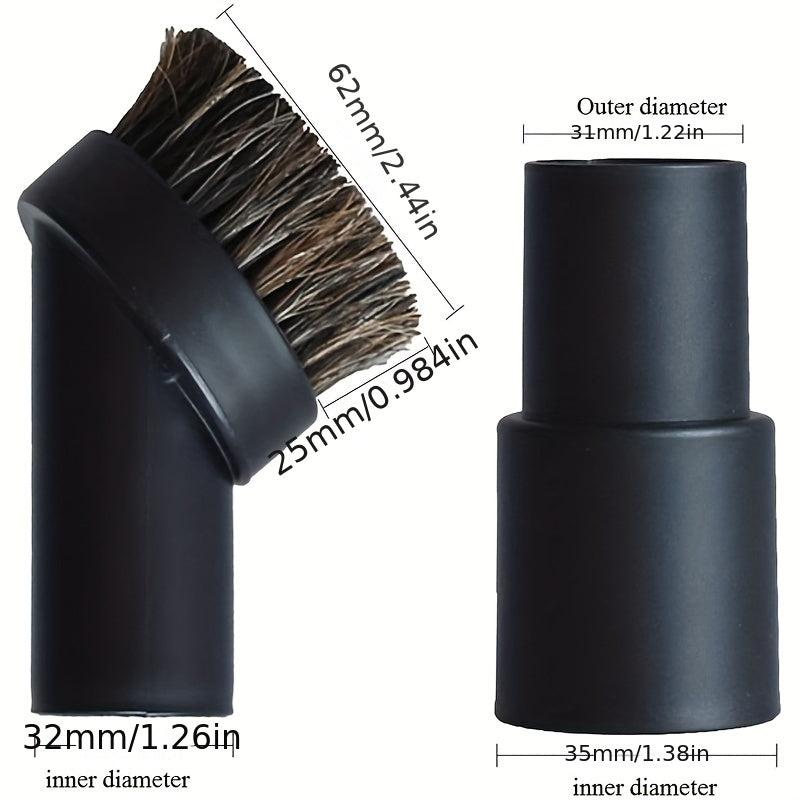 6pcs Vacuum Attachments Cleaning Kit Brush Nozzle Crevice Tool